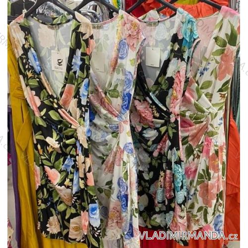 Frauen trägerloses Kleid (uni s / m) ITALIAN FASHION IMM20HF13170