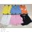 Shorts Shorts Kunstleder Frauen (uni s-l) ITALIAN FASHION IM920107