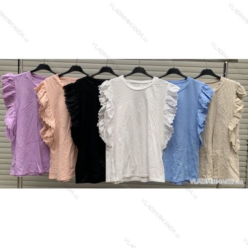 Kleid mit 3/4 Ärmeltasche für Damen (uni sl) ITALIAN Fashion IM3181746