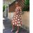 Carmen Sommer Sommer Schulterkleid (UNI S / M) ITALIENISCHE MODE IMM20628