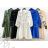 Kleid mit 3/4 Ärmeltasche für Damen (uni sl) ITALIAN Fashion IMWD20527
