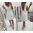 Kleid mit 3/4 Ärmeltasche für Damen (uni sl) ITALIAN Fashion IMWD20527