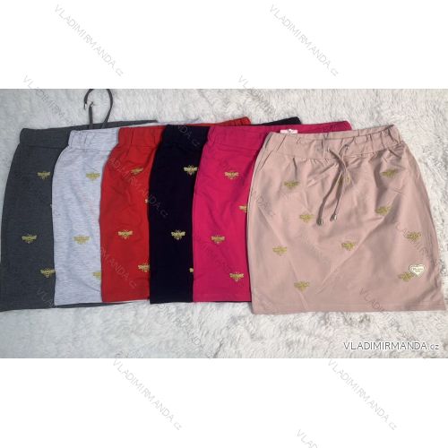 Kleid mit 3/4 Ärmeltasche für Damen (uni sl) ITALIAN Fashion IM3181746