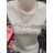 T-Shirt Kurzarm mit Spitze Frauen (Uni s / m) TURKISH FASHION TM920024