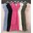 Kleid mit 3/4 Ärmeltasche für Damen (uni sl) ITALIAN Fashion IMWD20527