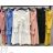 Kleid mit Knöpfen und geknöpften Damen (uni s-m) ITALIAN FASHION IM2203948