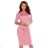 13-132 Sportkleid mit Bindung und Taschen - Pastellrosa