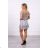 Spanisches Taillenkleid mit Minze