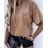 Kleid mit 3/4 Ärmeltasche für Damen (uni sl) ITALIAN Fashion IM3181746
