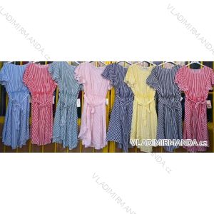 Ärmelloses Sommerkleid für Frauen (uni sm) ITALIAN FASHION IMD20550