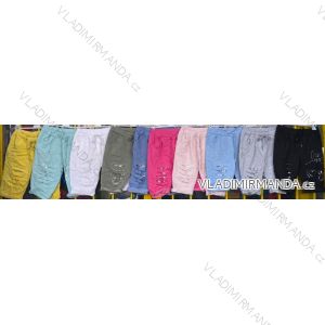 Stretch-Shorts für Damen kurz (S / M / L ONE SIZE) ITALIAN FASHION IMD21577