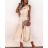 Kleid mit 3/4 Ärmeltasche für Damen (uni sl) ITALIAN Fashion IMWD20527