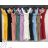 Kleid mit 3/4 Ärmeltasche für Damen (uni sl) ITALIAN Fashion IMWD20527