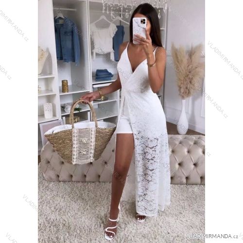 Kleid mit 3/4 Ärmeltasche für Damen (uni sl) ITALIAN Fashion IMWD20527