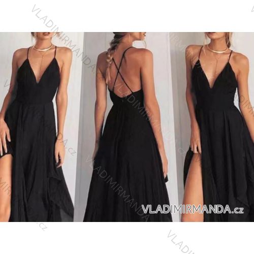 Kleid mit 3/4 Ärmeltasche für Damen (uni sl) ITALIAN Fashion IMWD20527