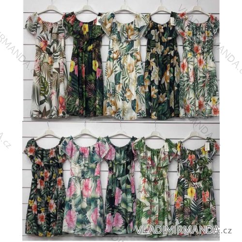 Elegantes Langarmkleid für Damen (S / M / L EINE GRÖSSE) ITALIENISCHE MODE IMWA21002