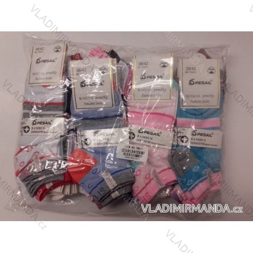 Socken Low Low Knöchel Damen (35-42) BAUMWOLLE PES21TW811