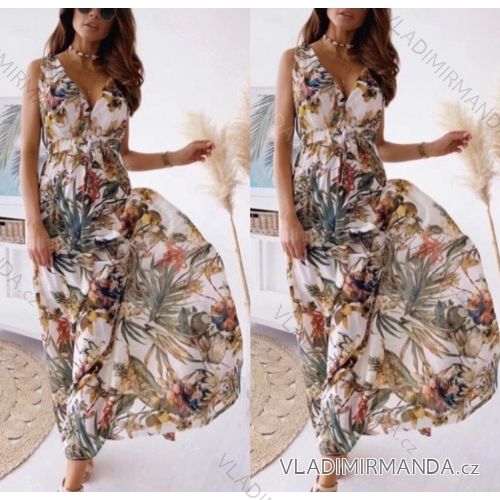 Kleid mit 3/4 Ärmeltasche für Damen (uni sl) ITALIAN Fashion IMWD20527