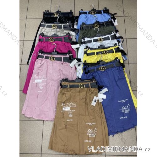 Kleid mit 3/4 Ärmeltasche für Damen (S/M ONE SIZE) ITALIAN Fashion IMWD20514