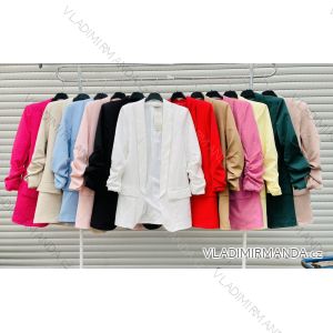 Kleid mit Knöpfen und geknöpften Damen (uni s-m) ITALIAN FASHION IM2203948