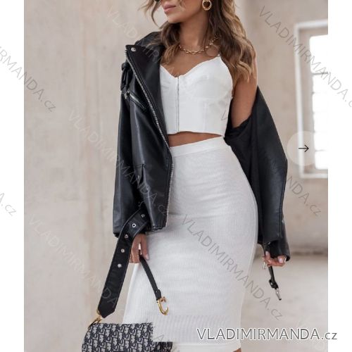Kleid mit Knöpfen und geknöpften Damen (uni s-m) ITALIAN FASHION IM2203948