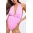 Kleid mit Knöpfen und geknöpften Damen (uni s-m) ITALIAN FASHION IM2203948