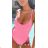 Kleid mit Knöpfen und geknöpften Damen (uni s-m) ITALIAN FASHION IM2203948