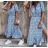 Langarm Kleid ELEGANT (uni s / m) ITALIENISCHE MODE IM919825
