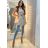 Ärmellose Jacke, kurze Ärmel (uni sl) ITALIAN Fashion IMC17325 světle béžová S/L one size