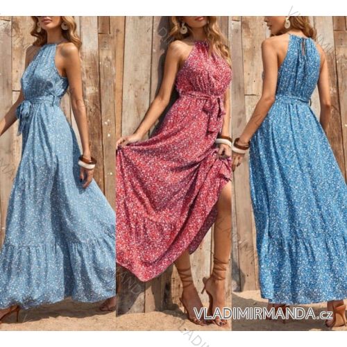 Kleid mit 3/4 Ärmeltasche für Damen (uni sl) ITALIAN Fashion IM3181746