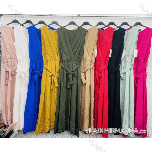 Kleid mit 3/4 Ärmeltasche für Damen (uni sl) ITALIAN Fashion IMWD20527