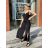 Damenoverall mit Riemen mit Schlitzfrauen (UNI S / L) TURKISH FASHION IMK20089