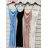 Damenoverall mit Riemen mit Schlitzfrauen (UNI S / L) TURKISH FASHION IMK20089