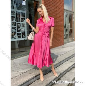 Sommerkleid mit Trägern für Frauen (UNI S / L) ITALIAN FASHION IMK20107