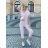 Damenoverall mit Riemen mit Schlitzfrauen (UNI S / L) TURKISH FASHION IMK20089