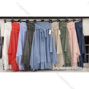 Kleid mit 3/4 Ärmeltasche für Damen (uni sl) ITALIAN Fashion IM3181746