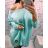 Damen-Langarmpullover (uni L / XL) ITALIAN MODA IM7191009