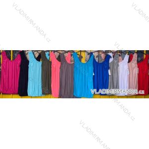 Kleid / Tunika verlängert Frauen (UNI XS-M) ITALIENISCHE MODE IM120042