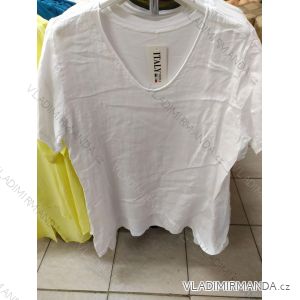 T-Shirt Kurzarm Damen (uni xl / 2xl) ITALIAN FASHION IM720038