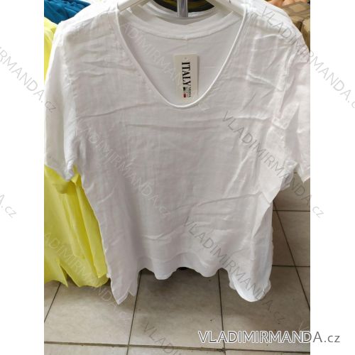 T-Shirt Kurzarm Damen (uni xl / 2xl) ITALIAN FASHION IM720038