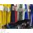 Rock Sommer kurze Damen Streifen (uni sl) ITALIENISCHE Mode IM718207