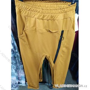 Elegante lange Damenhose (uni s-l) ITALIAN MODA IM720021