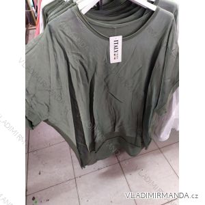 T-Shirt Kurzarm Damen (uni xl / 2xl) ITALIAN FASHION IM720038