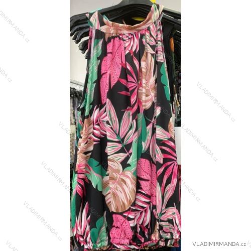 Kleid mit 3/4 Ärmeltasche für Damen (uni sl) ITALIAN Fashion IM3181746