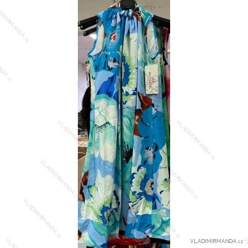 Šaty na ramínka letní krátké dámské (UNI S/M) ITALSKÁ MÓDA IMM20342