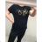 Damen Kurzarmtunika (uni xL / 2XL) TURKISH FASHION TM920069