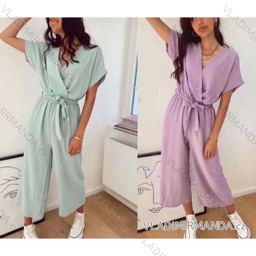 Insgesamt elegante kurzärmlige lange Damen (UNI S / M) ITALIAN FASHION IMM20571