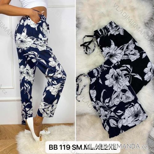 Kalhoty elegantní dlouhé zateplené koženkové dámské (S-XL) TURECKÁ MÓDA TMWL20647