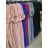 Insgesamt elegante kurzärmlige lange Damen (UNI S / M) ITALIAN FASHION IMM20571