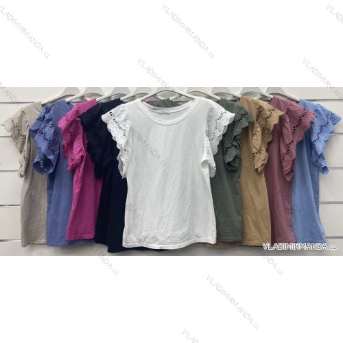 Kleid mit 3/4 Ärmeltasche für Damen (uni sl) ITALIAN Fashion IM3181746